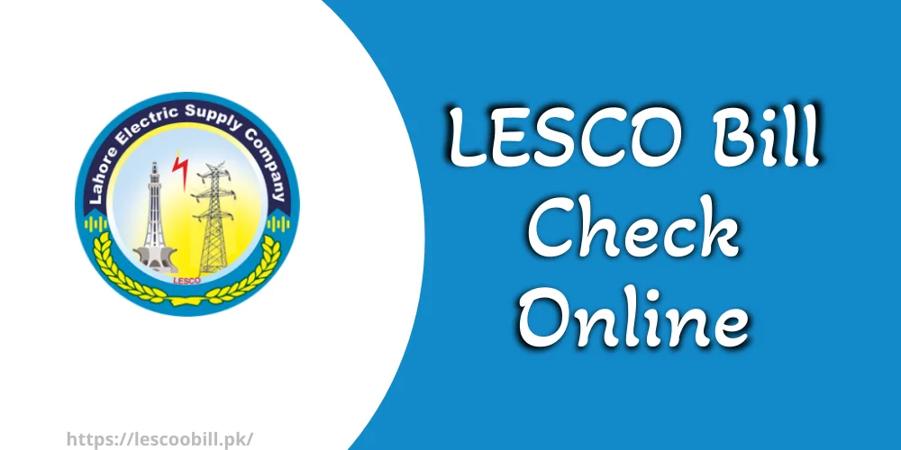 LESCO Bill Check Online August 2025 LESCO Bill Check Online August 2025